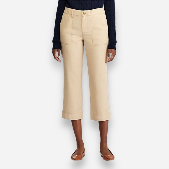 🌸New🌸 Ralph Lauren Women’s cropped pants size 12 Nwt - Picture 1 of 14